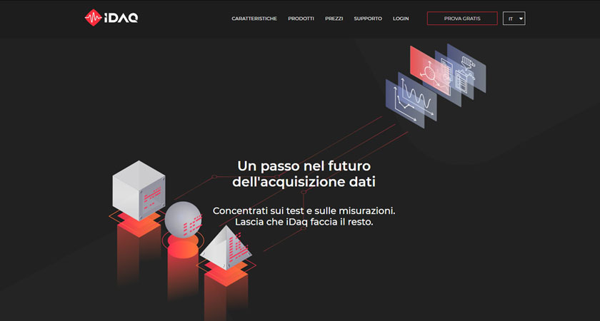 iDaq Datalogger - siti web - Brescia