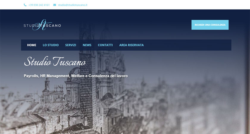 Studio Tuscano - siti web - Brescia